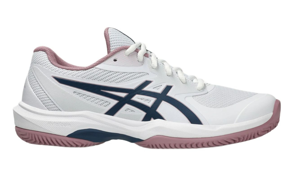 Женские теннисные кроссовки Asics Game FF Clay/OC - white/independence blue