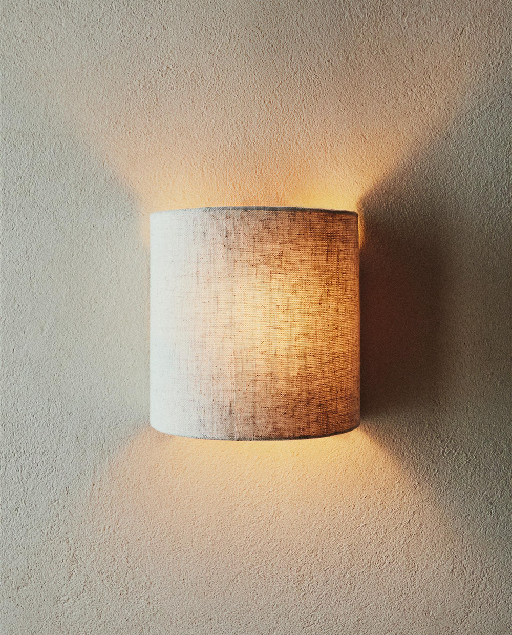 Zara Home Настенный светильник, цвет светло-бежевый, 16 см