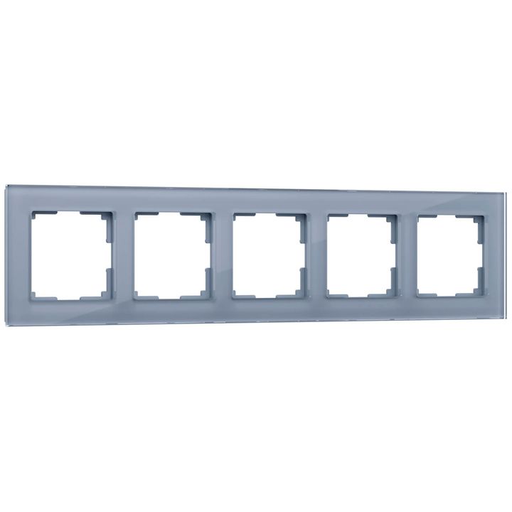 Рамка на 5 постов Werkel Favorit серый W0051115 4690389160165