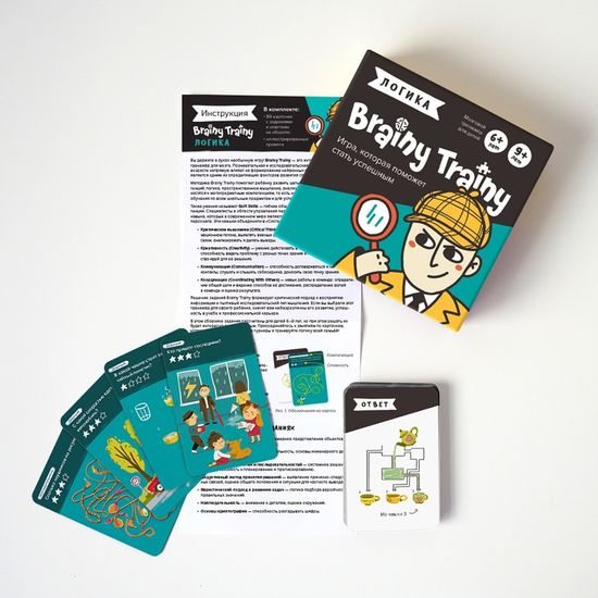 Настольная игра Логика. Brainy Trainy