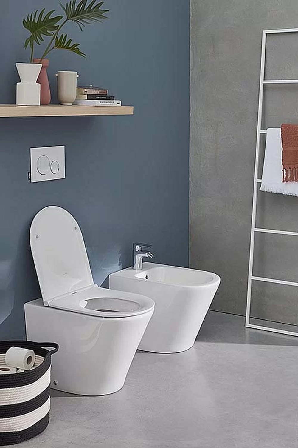 Унитаз приставной Jacob Delafon Rodin+ EDAA102-00 белый