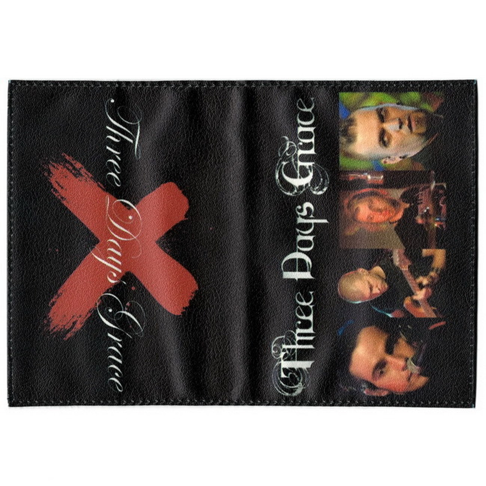 Обложка для паспорта Three Days Grace (147)