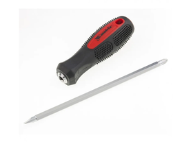 Отвертка комбинированная SL6/PH2 мм, CrV, антискользящая двухкомпонентная рукоятка Matrix 12290