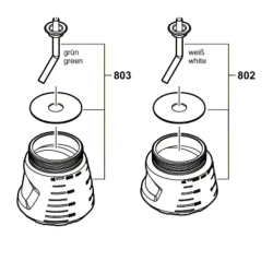 Прокладка уплотнительная для краскопульта Bosch PFS 3000-2 5000E 7000 5 шт.