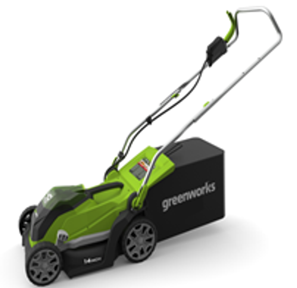 Газонокосилка аккумуляторная Greenworks Арт. 2501907, 40V, 35 см, без АКБ и ЗУ