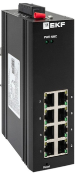 Коммутатор промышленный управляемый EKF TSX-ML2-8GT
