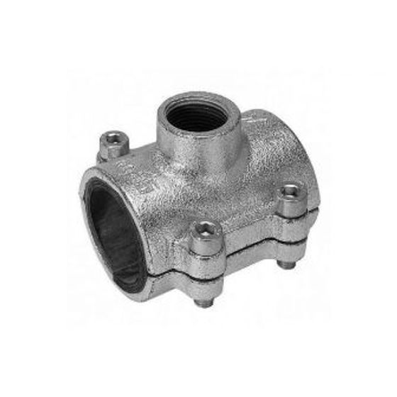 AGA Обойма ремонтная с отводом OBD 1х3/4