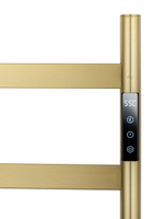 Полотенцесушитель электрический WONZON & WOGHAND ESSEN, Брашированное золото (WW-A405-BG)