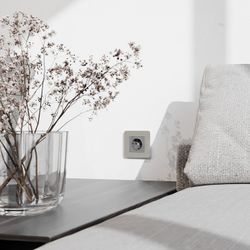 Рамка на 1 пост Werkel Split (дымчатый/белый, soft-touch) W0013067