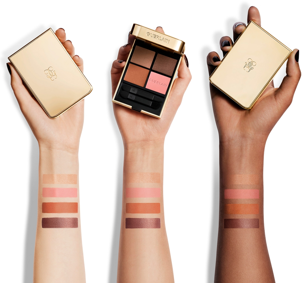 GUERLAIN Ombres G - Палетка теней для век: палетка сеней до повек оттенок 129 Honey Amber, 6 g