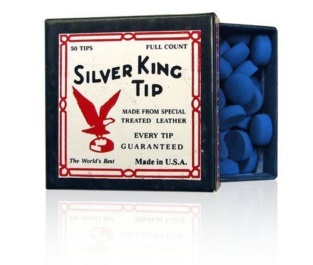 Коробка наклеек для кия &quot;Silver King&quot; 13 мм (50 шт)
