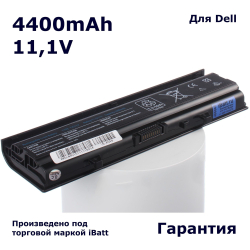 Аккумулятор iBatt 4400mAh для Dell Inspiron N4020 (FMHC1, TKV2V)