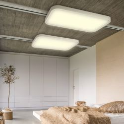 Трековый светильник трехфазный ЭРА STR-31-WB-30K-W45 панель 45Вт 3000К 4000Лм белый | Трехфазные трековые светильники