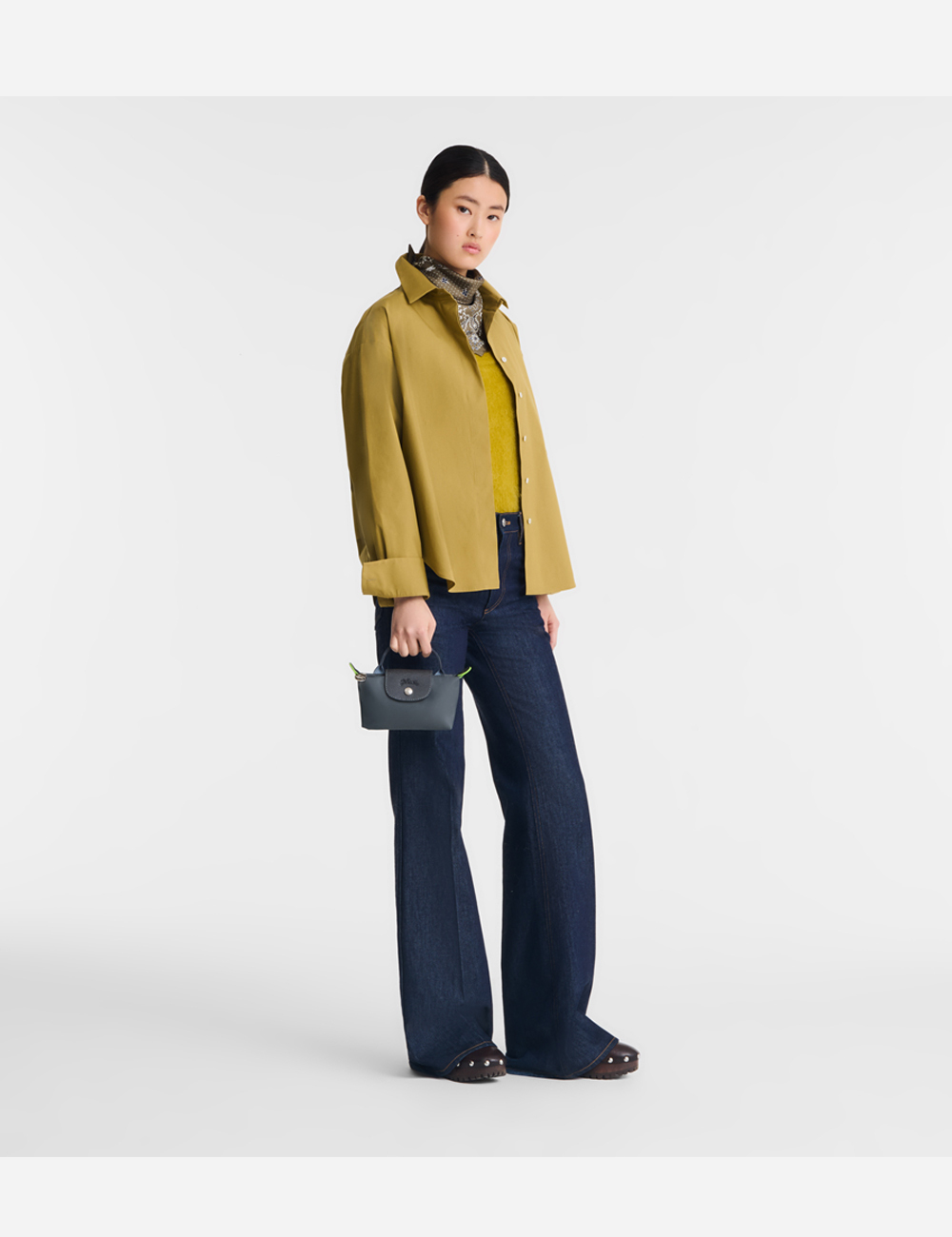 Longchamp Le Pliage Pouch "Grey" (34175919P66)