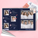 PSD-Шаблон фотокниги "Стикер"