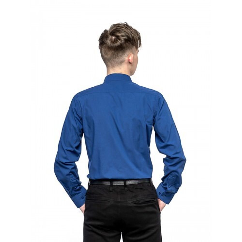 Насыщенно-синяя сорочка для подростка IMPERATOR