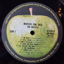 Винтажная виниловая пластинка LP The Beatles For Sa le (Japan 1973) (No Obi) Words Of Love