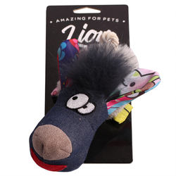 Lion Игрушка для собак Мордастик, 17см