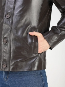 Кожаная куртка демисезонная