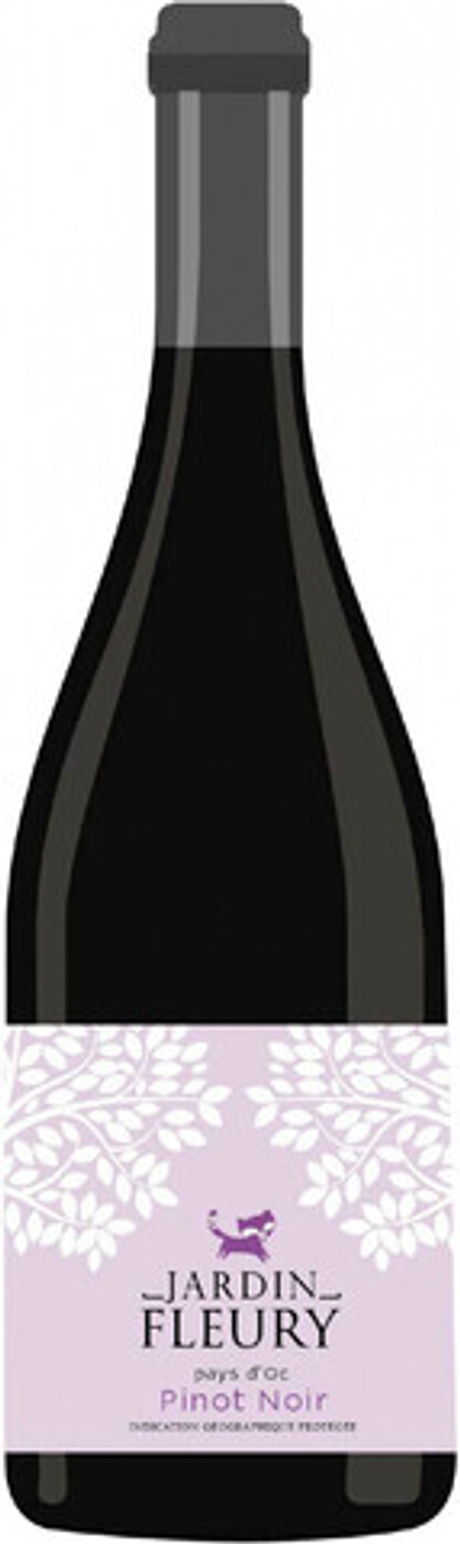 Вино Жардан Флёри Пино Нуар Пеи д`Ок