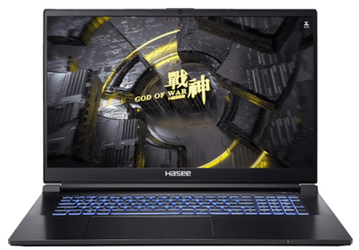 17" Ноутбук Hasee 17 (1920x1080, Intel Core i5-10500H, RAM 8ГБ, SSD 128ГБ, NVIDIA GeForce RTX 3060, Win 10Home)