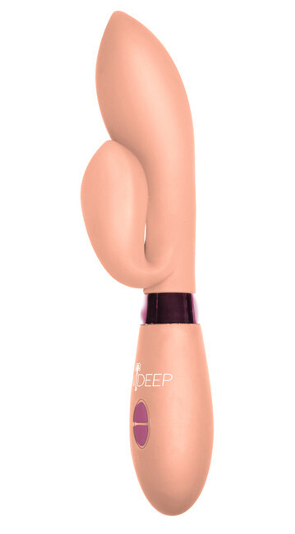 Вибратора GINA с двойной стимуляцией, 10 режимов вибрации (Цвет: бежевый)