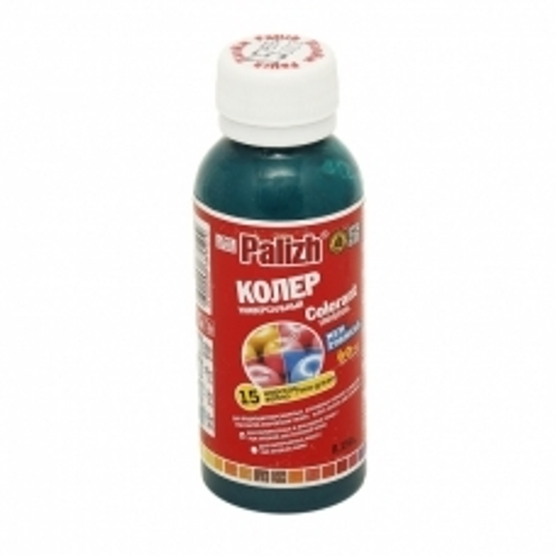 Колер для краски палиж 0.1л - морская волна ( номер 15)