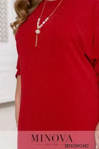 Платье 2482-красный Minova