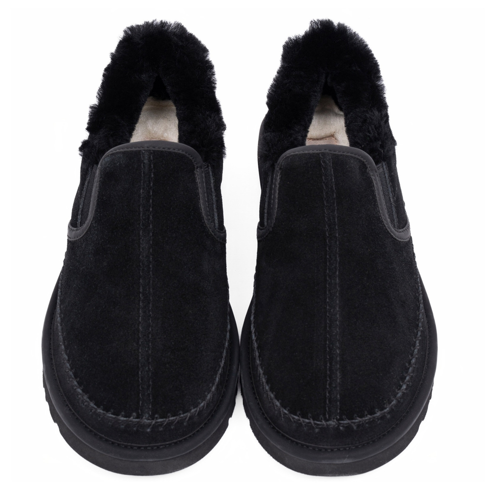 Ugg Mens Stitch Slip On Black