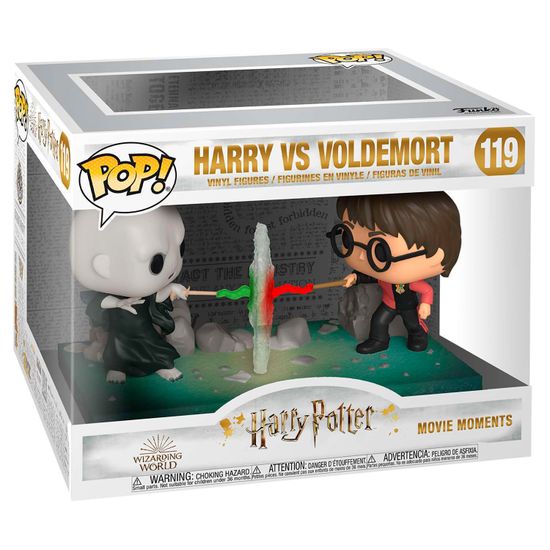 Фигурка Funko POP! Movie Moments Harry Potter S10 Harry VS Voldemort (119) 48070 / Фигурка Фанко ПОП! по мотивам вселенной "Гарри Поттер", Гарри Поттер VS Волан-де-Морт