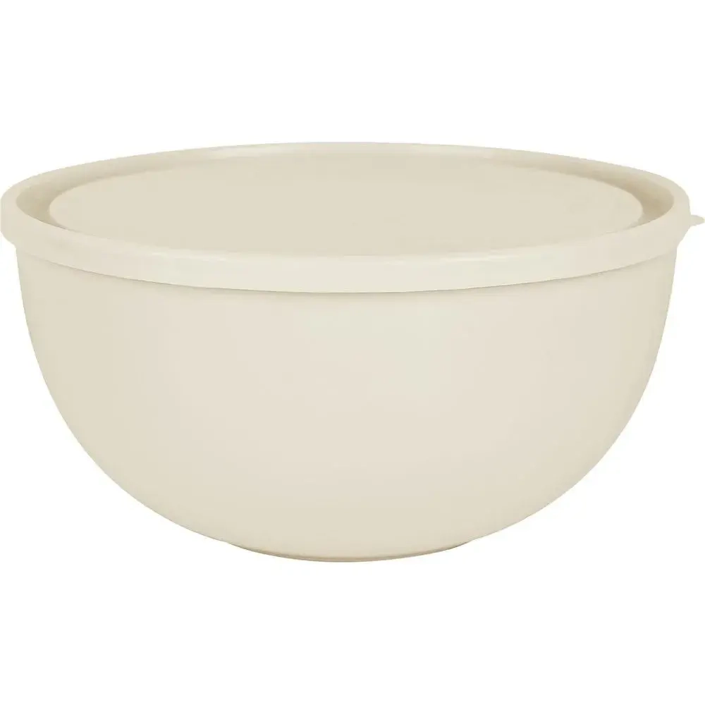 Салатник Plast Team Galaxy с крышкой 2,5л 218х105 мм молочный туман