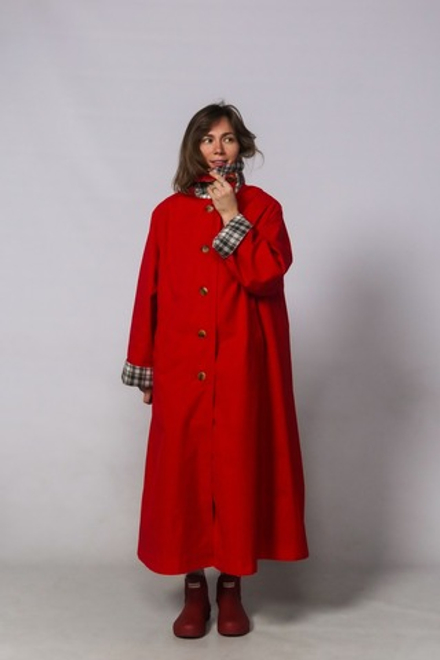 Плащ "Зое" Красный