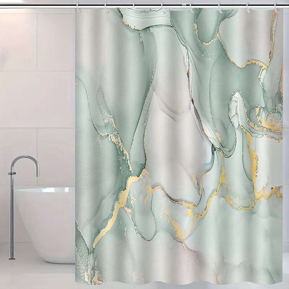 Штора для ванной 180*180см тканевая, HC1124