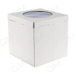 Pasticciere Короб для тортов с окном 300*300*450 мм белый, 10шт