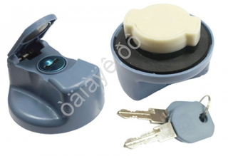 Крышка бензобака с кл. D-40+защита,пластм.(MB-MAN-DAF, 81154026027, 1742568) АТ-20650