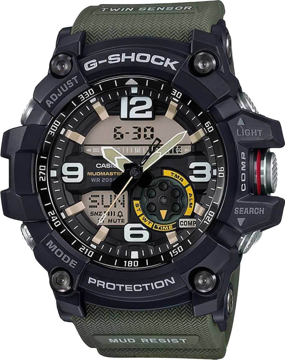 Японские наручные часы Casio G-SHOCK GG-1000-1A3 с хронографом