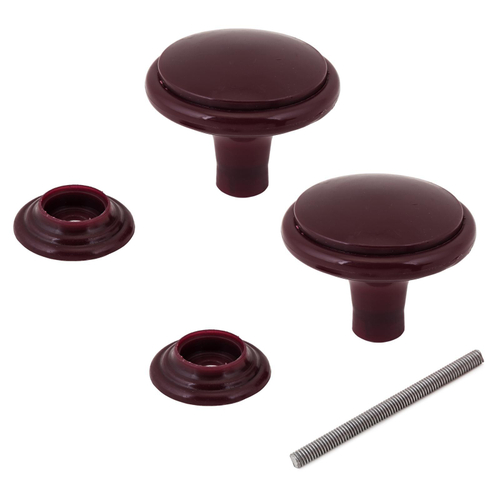 Ручка-кнопка Башкирия РДП-03-5 вишня / 6771