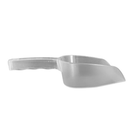 Совок поликарбонат 13*9,5*5,5 см плоский, длина ручки 12 см F3