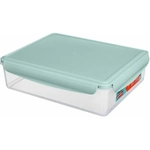 КОНТЕЙНЕР ДЛЯ ПРОДУКТОВ ГЕРМЕТИЧНЫЙ SMART LOCK ПРЯМОУГОЛЬНЫЙ 3,7Л (Зеленый)