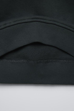 ZARA ТОЛСТОВКА С БУСИНАМИ, АНТРАЦИТОВО-СЕРЫЙ