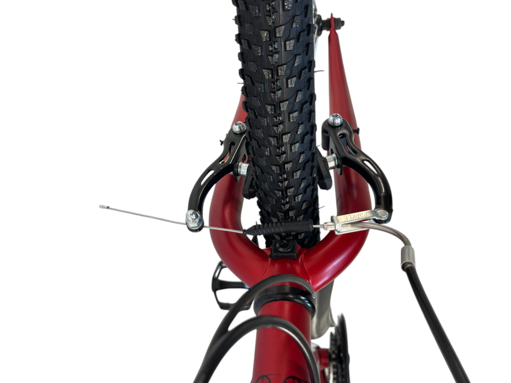 Велосипед Bike Dragon 26" 21скор (ст.рама,SunRun, Жесткая вилка, тормоз V-brake) BD-1-26-3 красный