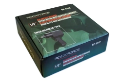Пневмогайковерт ударный ''Twin Hammer''с реверсом и регулировкой усилия 1/2''(960Hм, 8500 об/мин,6.3bar,256 л/мин) RockForce##Rock FORCE RF-4142