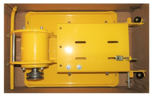 Подошва виброплиты в сборе с моторной плитой,вибратором VP 80T/Vibrating plate assy&connecting plate (C80TN-008&56)