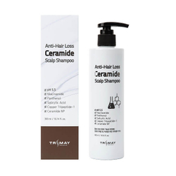 Trimay Anti-Hair Loss Ceramide Scalp Shampoo шампунь с керамидами для чувствительной и сухой кожи головы (pH5.5)