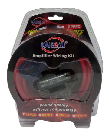 Набор для подключения 2к усилителя/Сабвуфера KB4GA