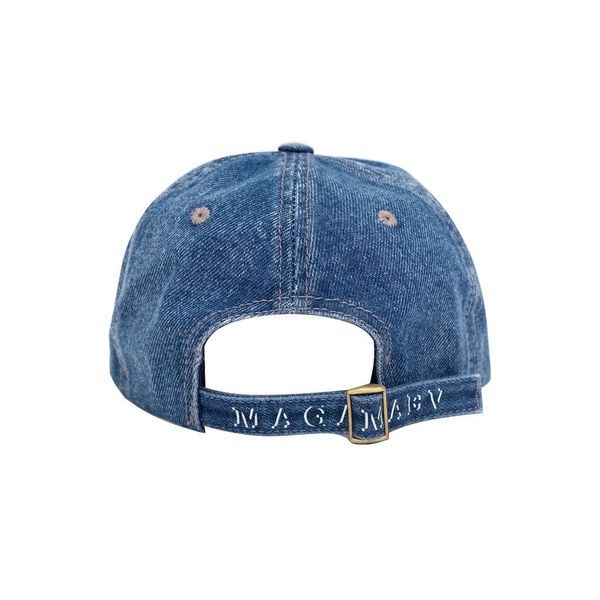 Кепка Script Denim синяя - фото 2