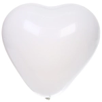 Воздушные шары»Сердце» 10»/25 см (набор 50 шт), белый/розовый/красный