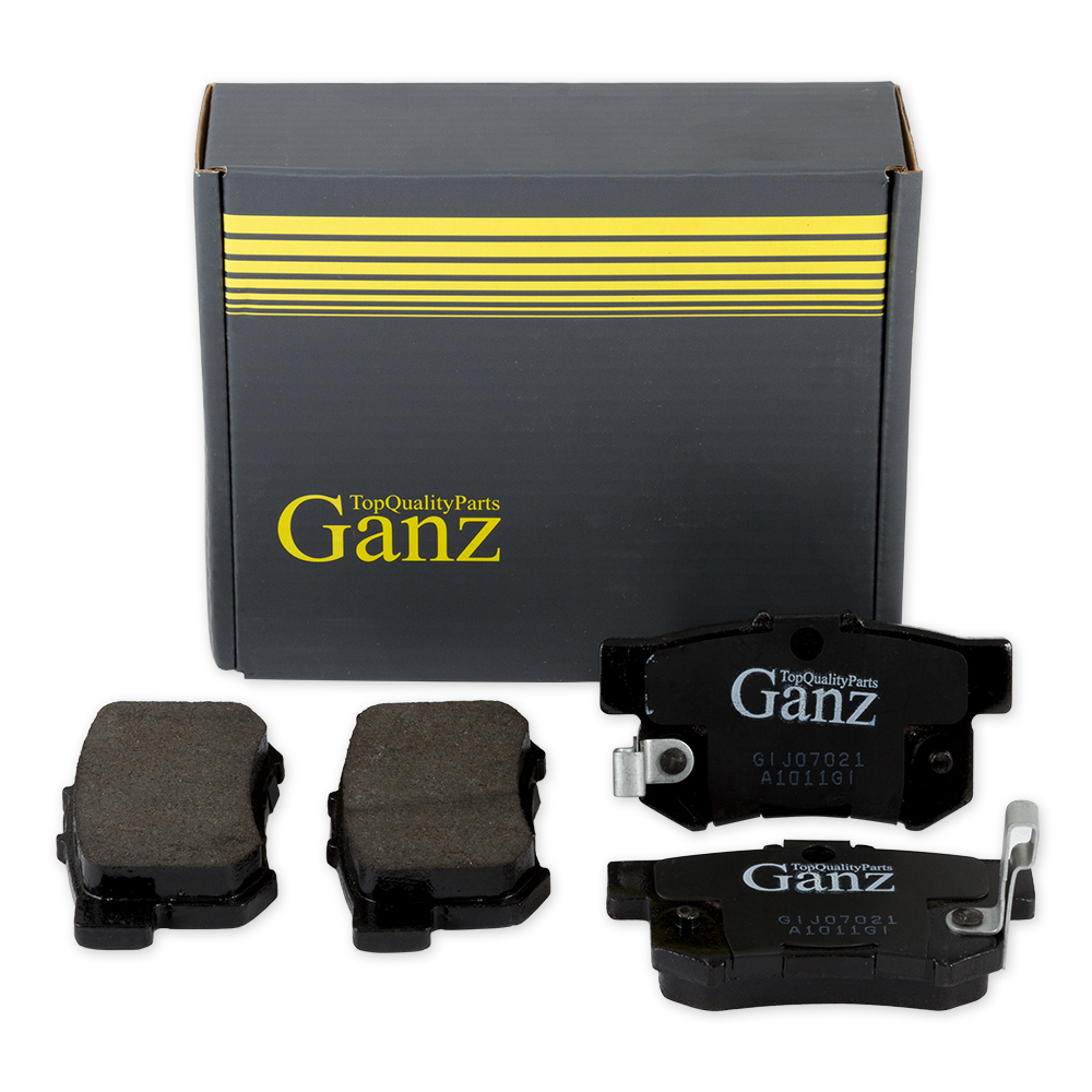 Колодки GANZ задние Haval H6 / BYD F6 / HONDA ACCORD / CIVIC Арт.:GIJ07021