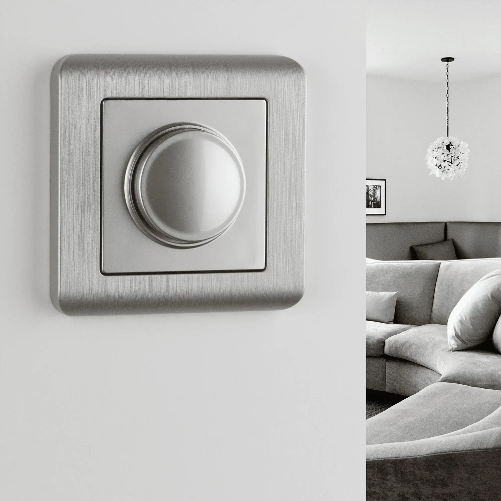 Рамка на 1 пост Stream (серебряный) W0012106