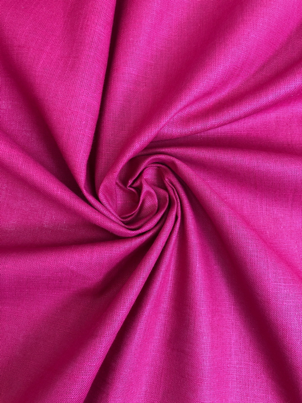 плательная лен, малиновый linen/cotton BST3488